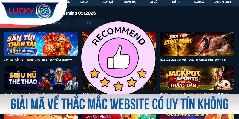 Giải mã về thắc mắc website có uy tín không