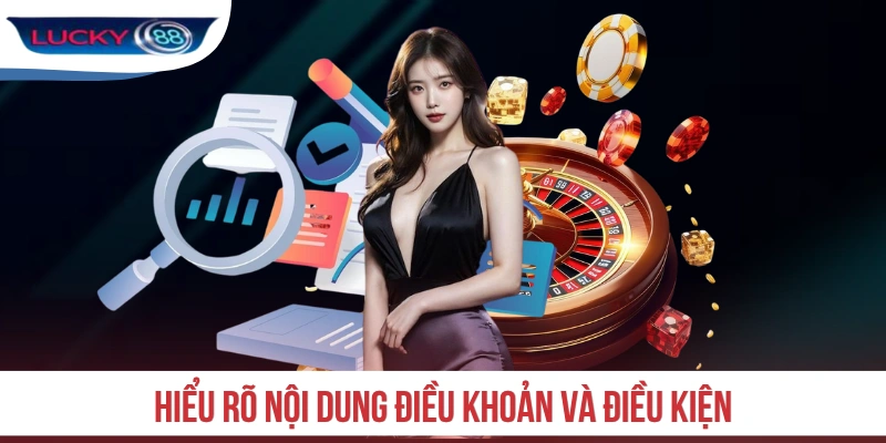 Hiểu rõ nội dung điều khoản và điều kiện
